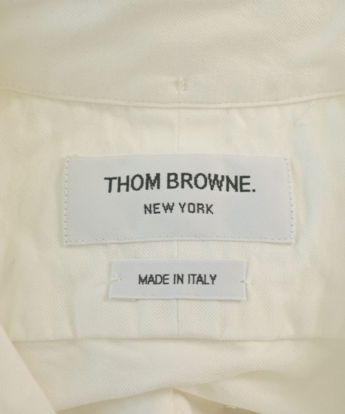 THOM BROWNE（トムブラウン）シャツワンピース 白 サイズ:40(M位) レディース/2200658867019