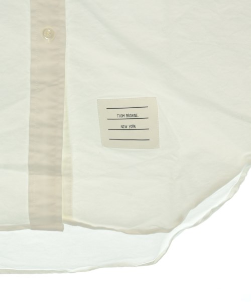 THOM BROWNE（トムブラウン）シャツワンピース 白 サイズ:40(M位) レディース/2200658867019