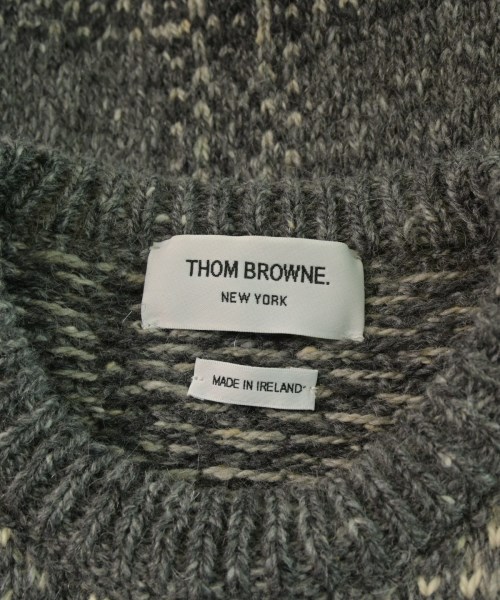 THOM BROWNE（トムブラウン）ニット・セーター グレー サイズ:2(M位) メンズ/2200656716135