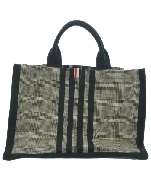 THOM BROWNE（トムブラウン）トートバッグ 黒 サイズ:- メンズ/2200659985033