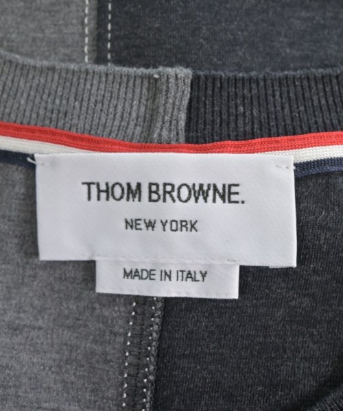 THOM BROWNE（トムブラウン）Tシャツ・カットソー グレー サイズ:3(L位) メンズ/2200660522029