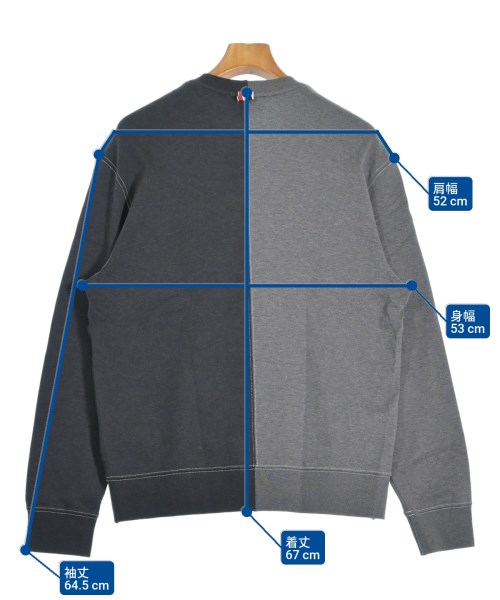 THOM BROWNE（トムブラウン）Tシャツ・カットソー グレー サイズ:3(L位) メンズ/2200660522029