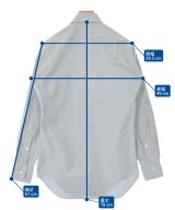 THOM BROWNE（トムブラウン）カジュアルシャツ グレー サイズ:0(XS位) メンズ/2200657383480
