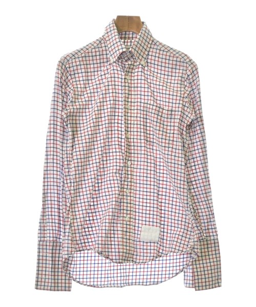 THOM BROWNE(トムブラウン)カジュアルシャツ 白 サイズ:1(S位)/2200661166031