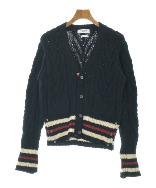 THOM BROWNE(トムブラウン)カーディガン 紺 サイズ:3(L位)/2200661238097