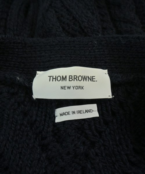 THOM BROWNE（トムブラウン）カーディガン 紺 サイズ:3(L位) メンズ/2200661238097