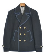 THOM BROWNE（トムブラウン）ピーコート 黒 サイズ:1(S位) メンズ/2200660779034