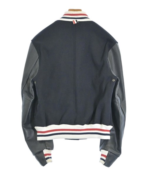 THOM BROWNE（トムブラウン）スタジャン 紺 サイズ:0(XS位) メンズ/2200660779065