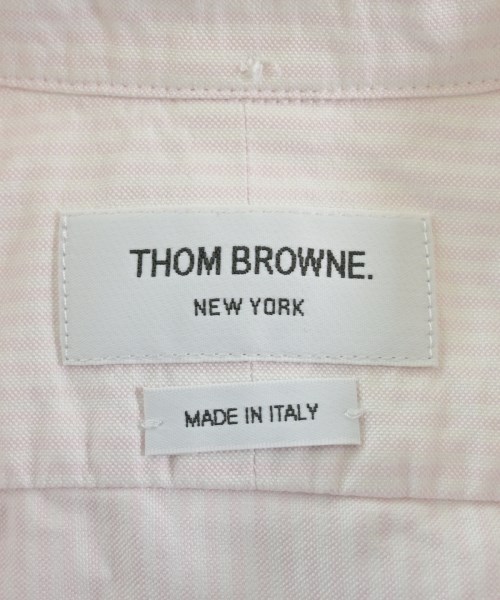 THOM BROWNE（トムブラウン）ドレスシャツ ピンク サイズ:36(XS位) レディース/2200661887080