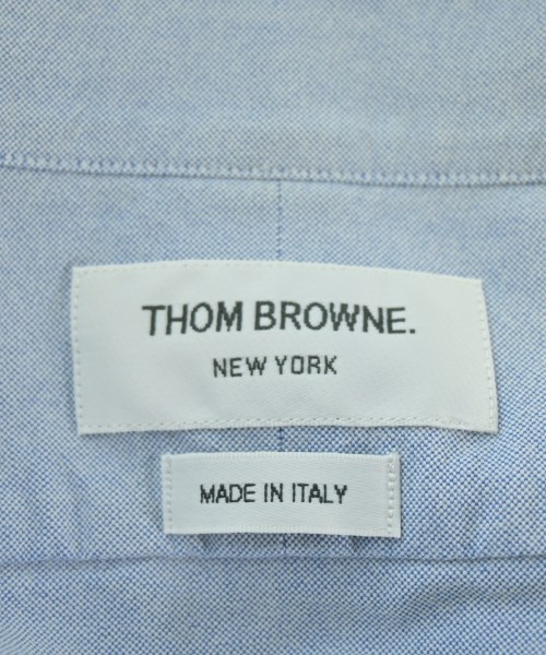 THOM BROWNE（トムブラウン）ドレスシャツ 青 サイズ:0(XS位) メンズ/2200661887097