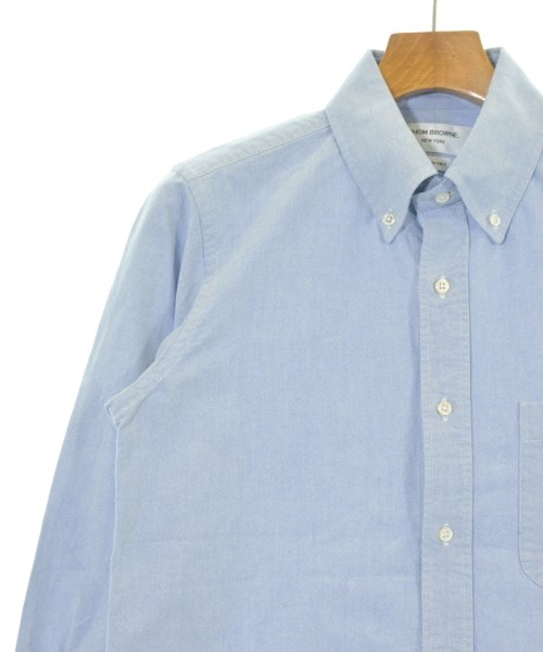 THOM BROWNE（トムブラウン）ドレスシャツ 青 サイズ:0(XS位) メンズ/2200661887097