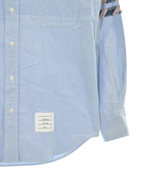 THOM BROWNE（トムブラウン）ドレスシャツ 青 サイズ:0(XS位) メンズ/2200661887097