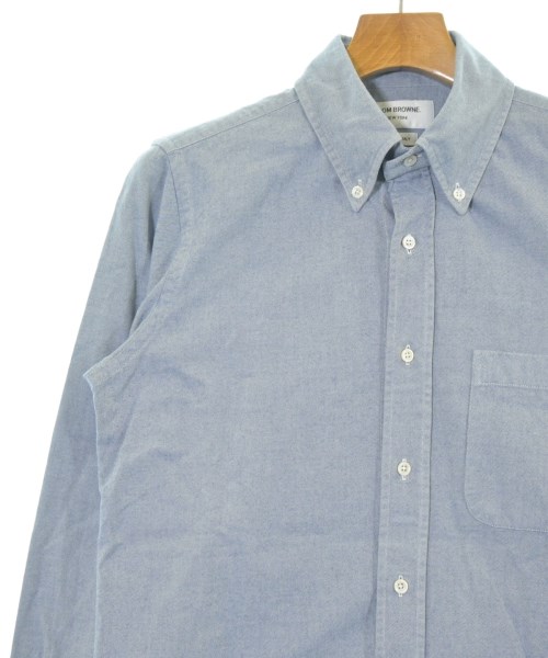 THOM BROWNE（トムブラウン）ドレスシャツ 青 サイズ:0(XS位) メンズ/2200661887103
