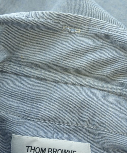 THOM BROWNE（トムブラウン）ドレスシャツ 青 サイズ:0(XS位) メンズ/2200661887103