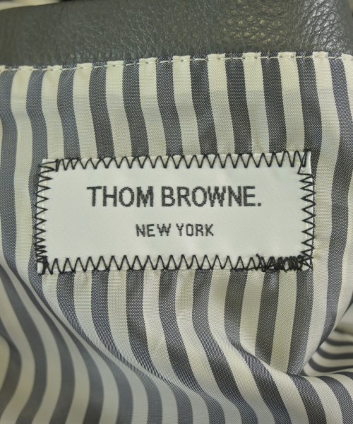 THOM BROWNE（トムブラウン）スタジャン グレー サイズ:0(XS位) メンズ/2200713028027
