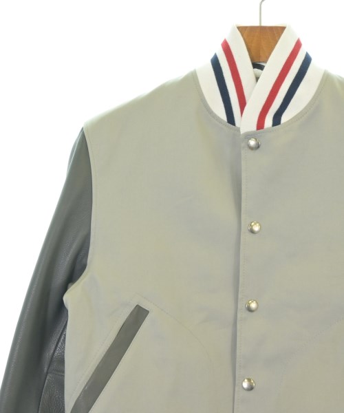 THOM BROWNE（トムブラウン）スタジャン グレー サイズ:0(XS位) メンズ/2200713028027