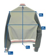 THOM BROWNE（トムブラウン）スタジャン グレー サイズ:0(XS位) メンズ/2200713028027