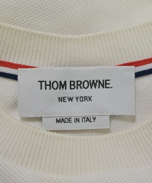 THOM BROWNE（トムブラウン）Tシャツ・カットソー 白 サイズ:2(M位) メンズ/2200713954081