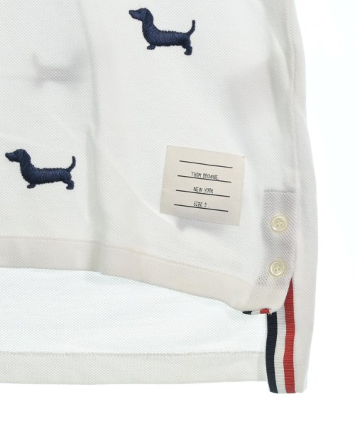 THOM BROWNE（トムブラウン）Tシャツ・カットソー 白 サイズ:2(M位) メンズ/2200713954081