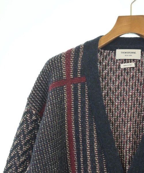 THOM BROWNE（トムブラウン）カーディガン 紺 サイズ:2(M位) メンズ/2200715283028