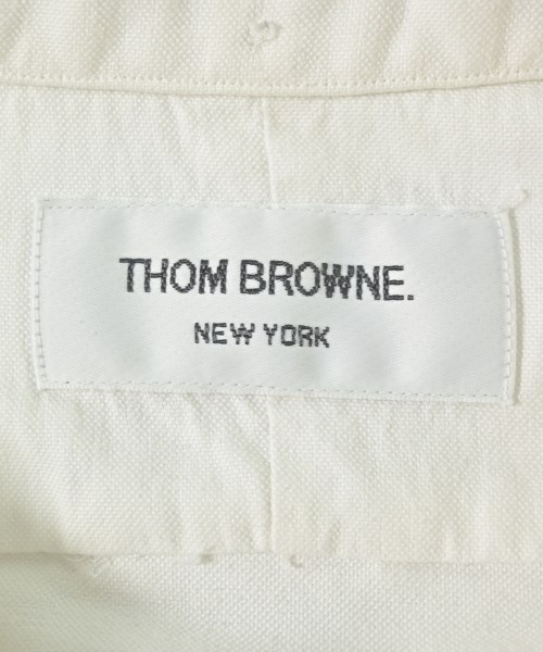 THOM BROWNE（トムブラウン）カジュアルシャツ 白 サイズ:1(S位) メンズ/2200715536094