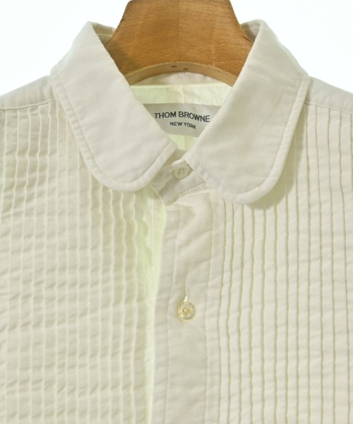 THOM BROWNE（トムブラウン）カジュアルシャツ 白 サイズ:1(S位) メンズ/2200715536094