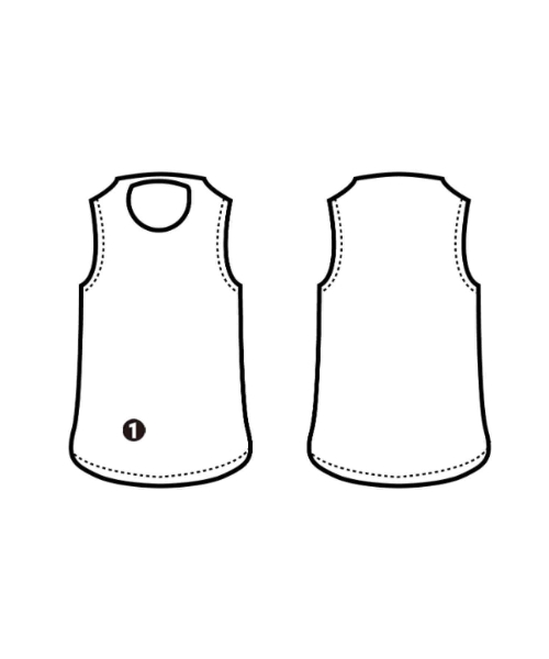 THOM BROWNE（トムブラウン）ベスト 白 サイズ:1(S位) レディース/2200717056323