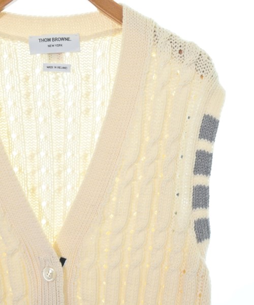 THOM BROWNE（トムブラウン）ベスト 白 サイズ:1(S位) レディース/2200717056323