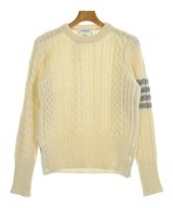 THOM BROWNE（トムブラウン）ニット・セーター 白 サイズ:1(S位) メンズ/2200717231065