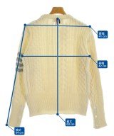 THOM BROWNE（トムブラウン）ニット・セーター 白 サイズ:1(S位) メンズ/2200717231065