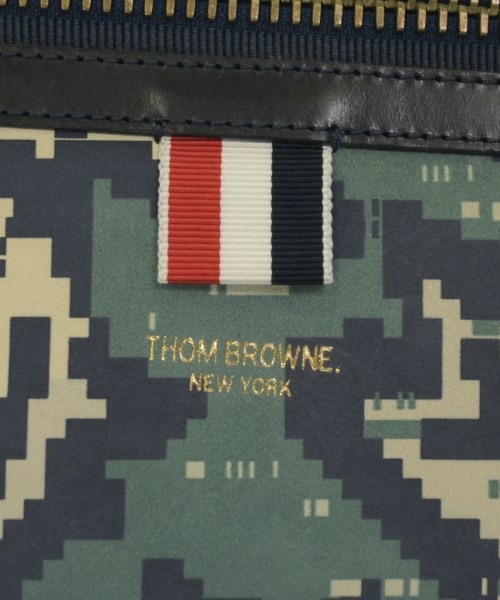 THOM BROWNE（トムブラウン）クラッチバッグ グレー サイズ:- メンズ/2200718026073