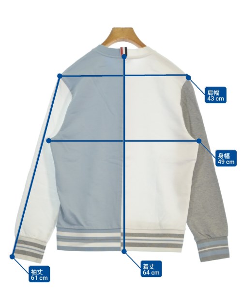 THOM BROWNE（トムブラウン）スウェット 白 サイズ:2(M位) メンズ/2200718552138