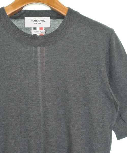 THOM BROWNE（トムブラウン）ニット・セーター グレー サイズ:38(S位) レディース/2200639403076