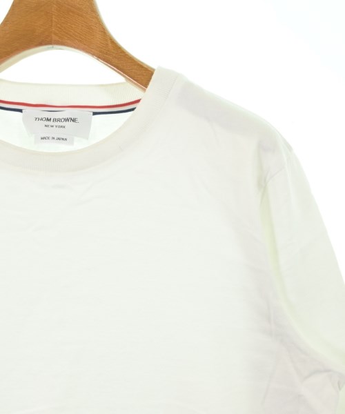 THOM BROWNE（トムブラウン）Tシャツ・カットソー 白 サイズ:0(XS位) メンズ/2200644873093