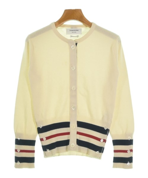 THOM BROWNE(トムブラウン)カーディガン ベージュ サイズ:40(M位)/2200645136111
