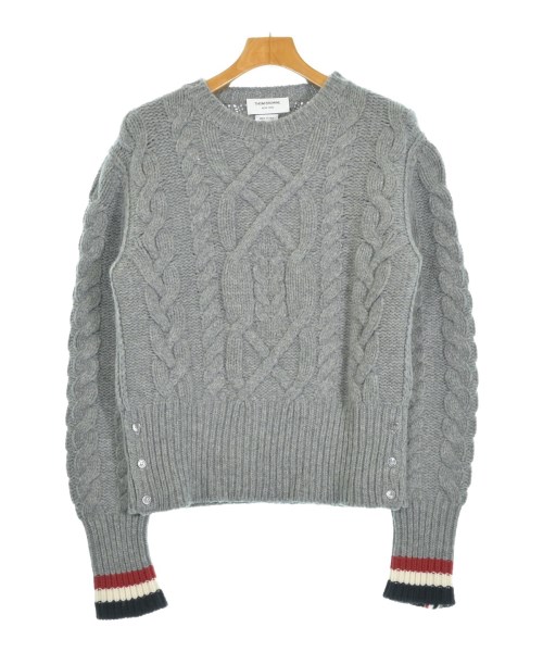 THOM BROWNE(トムブラウン)ニット・セーター グレー サイズ:0(XS位)/2200645987065