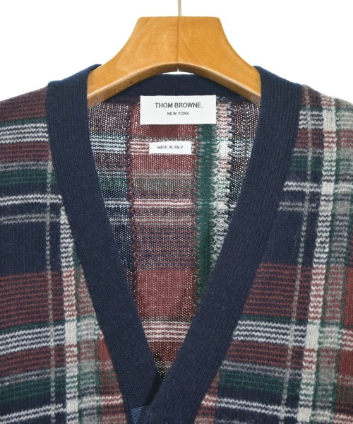 THOM BROWNE（トムブラウン）カーディガン 紺 サイズ:2(M位) メンズ/2200645987072