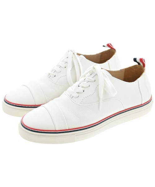 THOM BROWNE(トムブラウン)スニーカー 白 サイズ:UK7(25.5cm位)/2200645514247