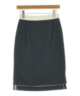 THOM BROWNE（トムブラウン）ひざ丈スカート 紺 サイズ:L レディース/2200632688043