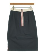 THOM BROWNE（トムブラウン）ひざ丈スカート 紺 サイズ:L レディース/2200632688043