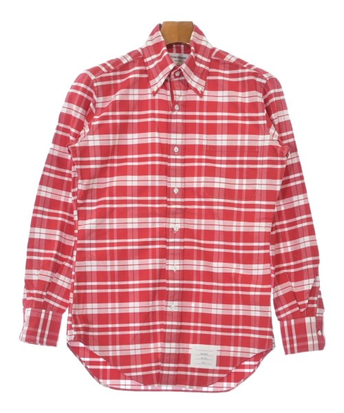 THOM BROWNE(トムブラウン)カジュアルシャツ 赤 サイズ:0(XS位)/2200612798052