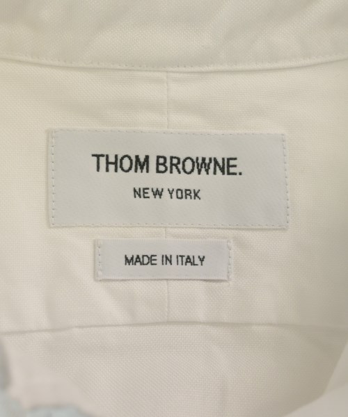 THOM BROWNE（トムブラウン）カジュアルシャツ 白 サイズ:38(S位) レディース/2200651774017