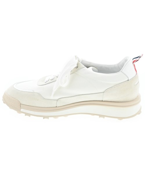 THOM BROWNE（トムブラウン）スニーカー 白 サイズ:US8(26cm位) メンズ/2200651774031
