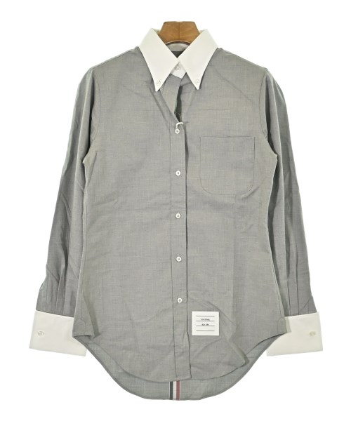 THOM BROWNE(トムブラウン)カジュアルシャツ グレー サイズ:40(M位)/2200651774055