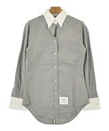 THOM BROWNE（トムブラウン）カジュアルシャツ グレー サイズ:40(M位) レディース/2200651774055