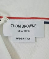 THOM BROWNE（トムブラウン）ポロシャツ 白 サイズ:0(XS位) メンズ/2200651774062
