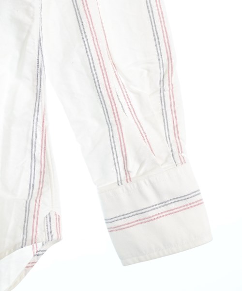 THOM BROWNE（トムブラウン）カジュアルシャツ 白 サイズ:1(S位) メンズ/2200652250046