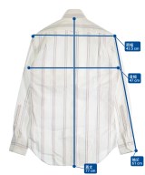 THOM BROWNE（トムブラウン）カジュアルシャツ 白 サイズ:1(S位) メンズ/2200652250046
