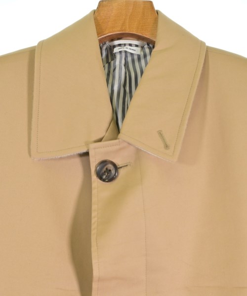 THOM BROWNE（トムブラウン）ステンカラーコート ベージュ サイズ:4(XL位) メンズ/2200653112251
