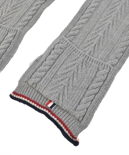 THOM BROWNE（トムブラウン）マフラー グレー サイズ:- レディース/2200653197128